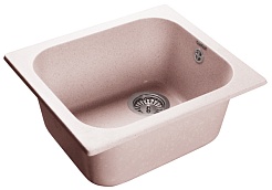 Granfest Мойка кухонная Standart GF-S430 Светло-розовый – фотография-1